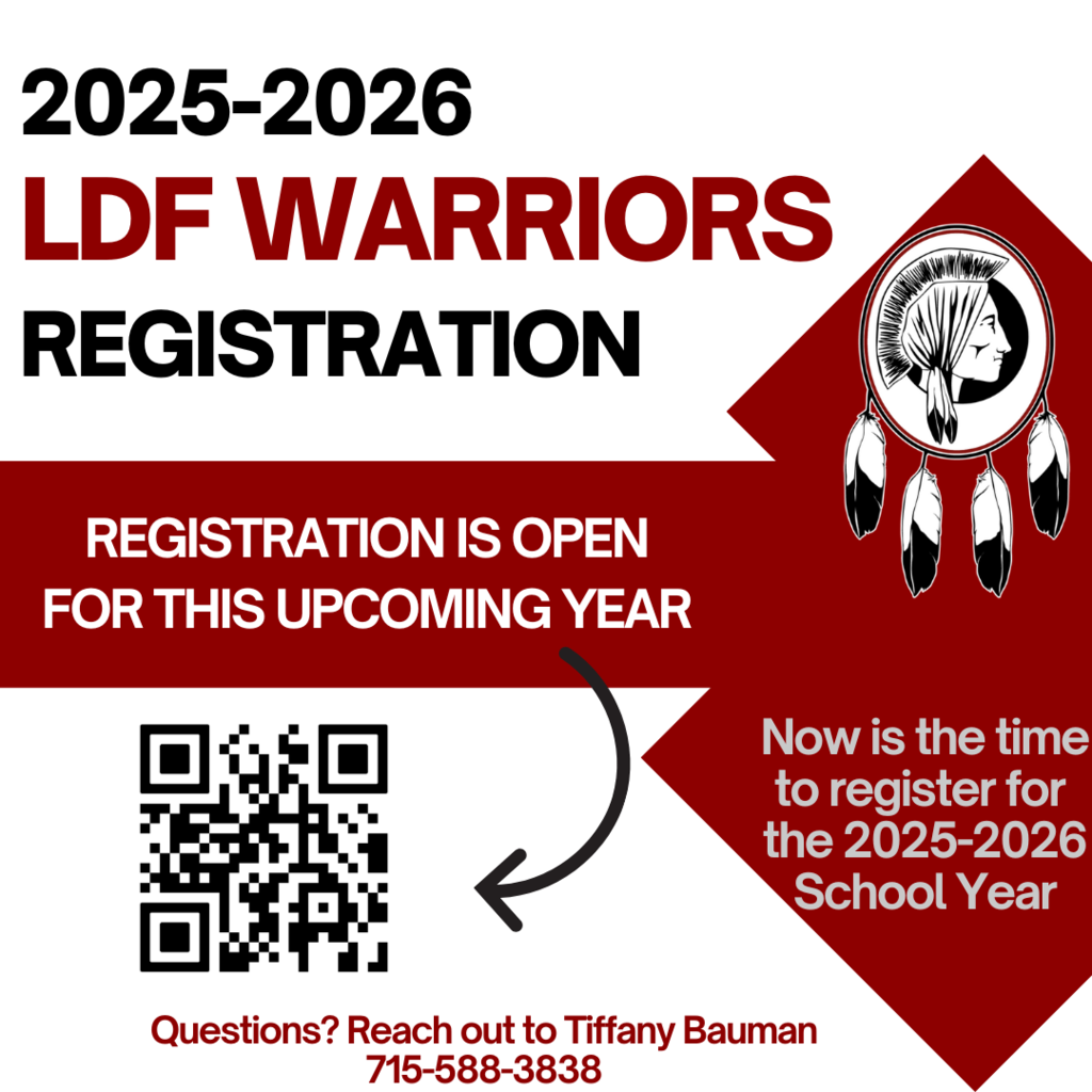 2025-2026 LdF Warriors Registration