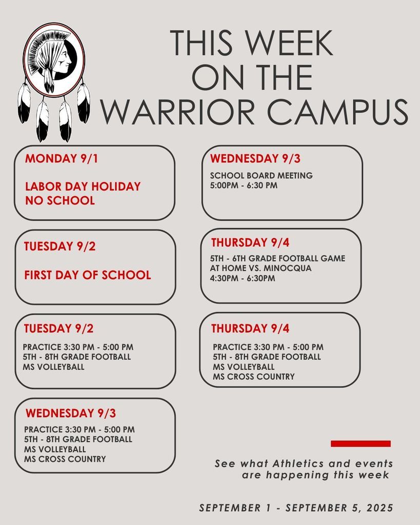 Sept 1 - 5