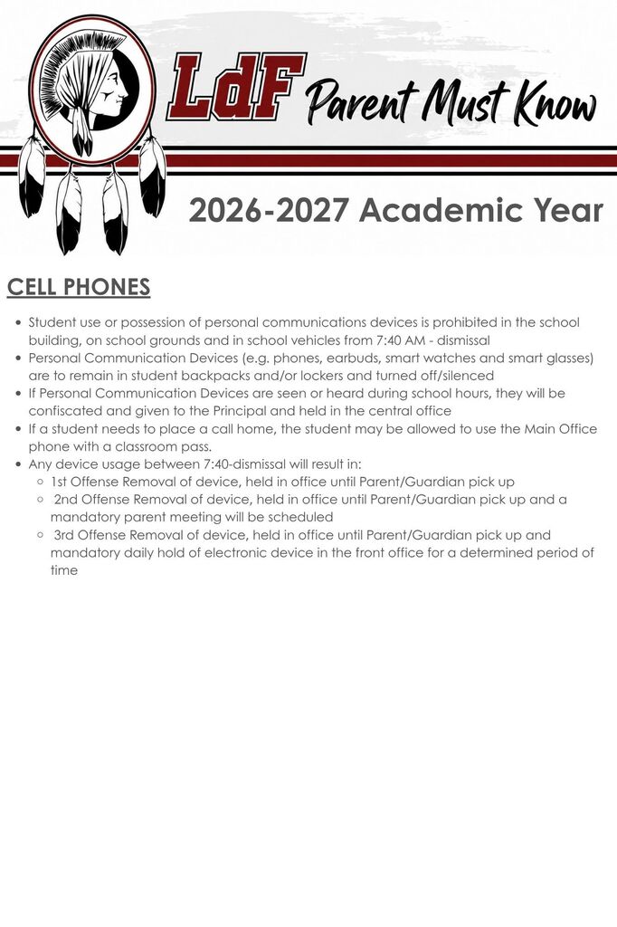 Cell Phone Policy