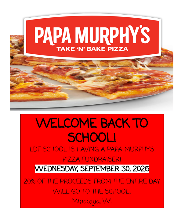 Papa Murphy's Pizza Fundraiser