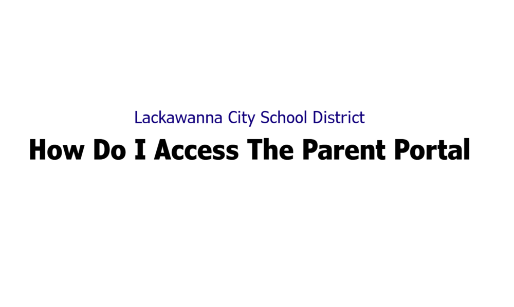 How Do I Access The Parent Portal
