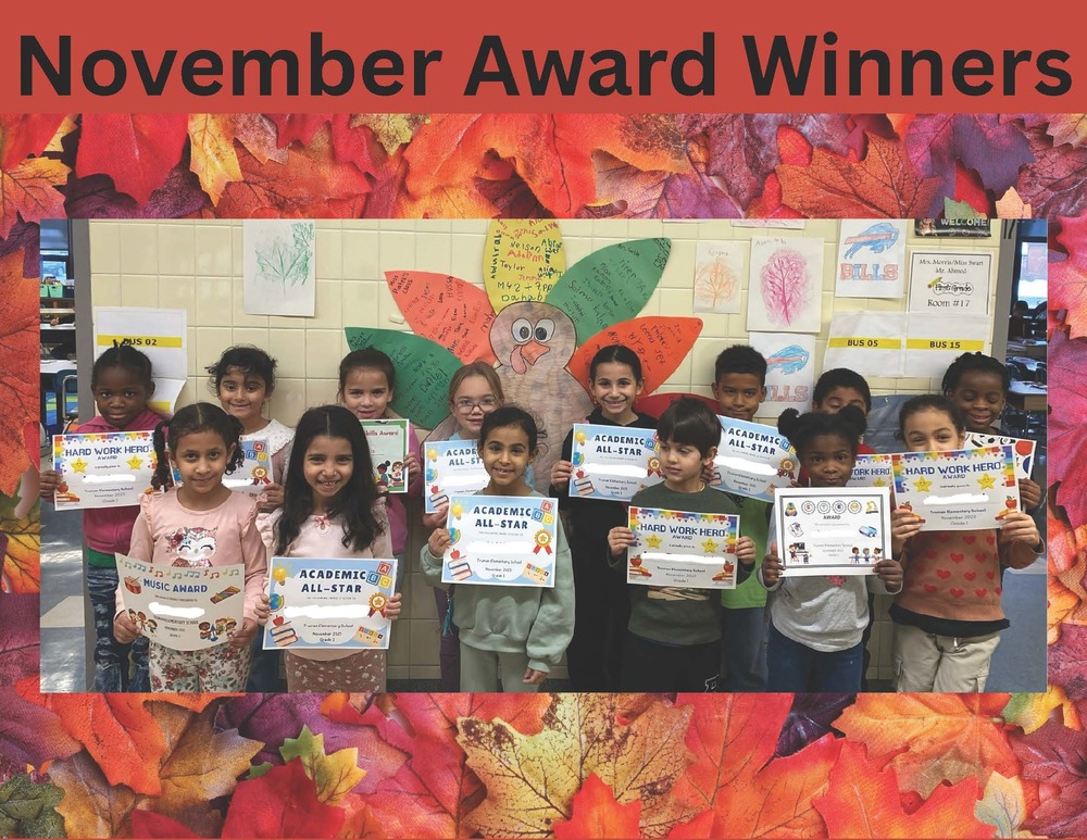 Truman November award winners