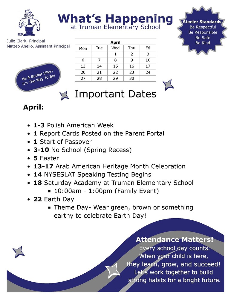 What's Happening at Truman flyer