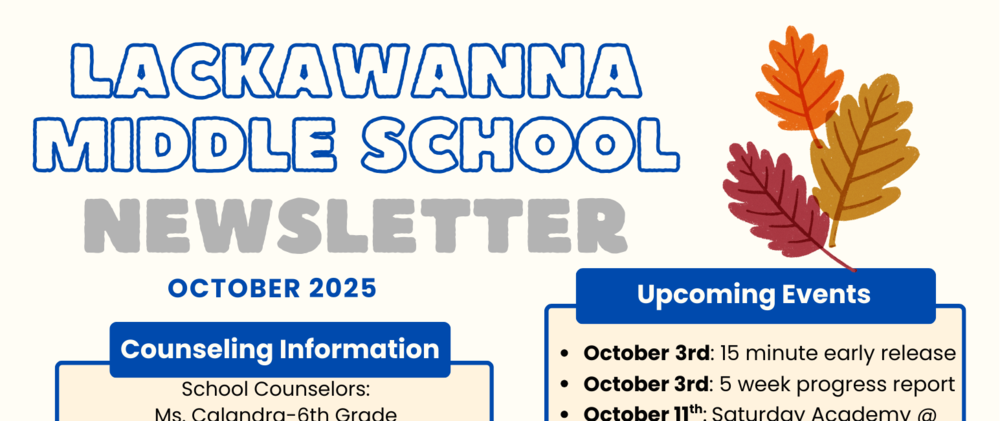 LMS October Newsletter