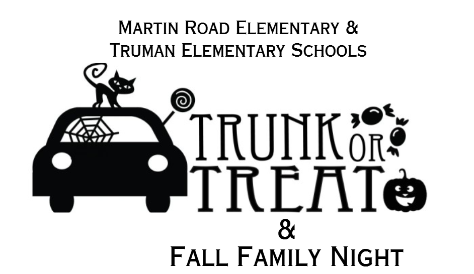 Trunk or Treat Fall Family Night graphic