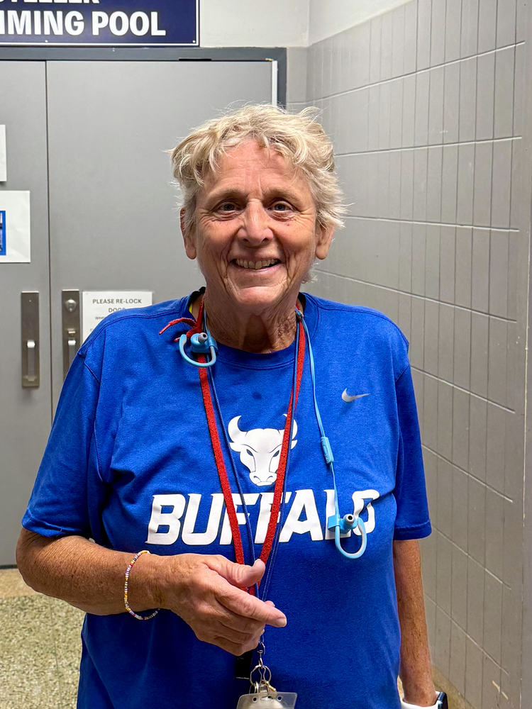 Sue Pernick  poses for a photo