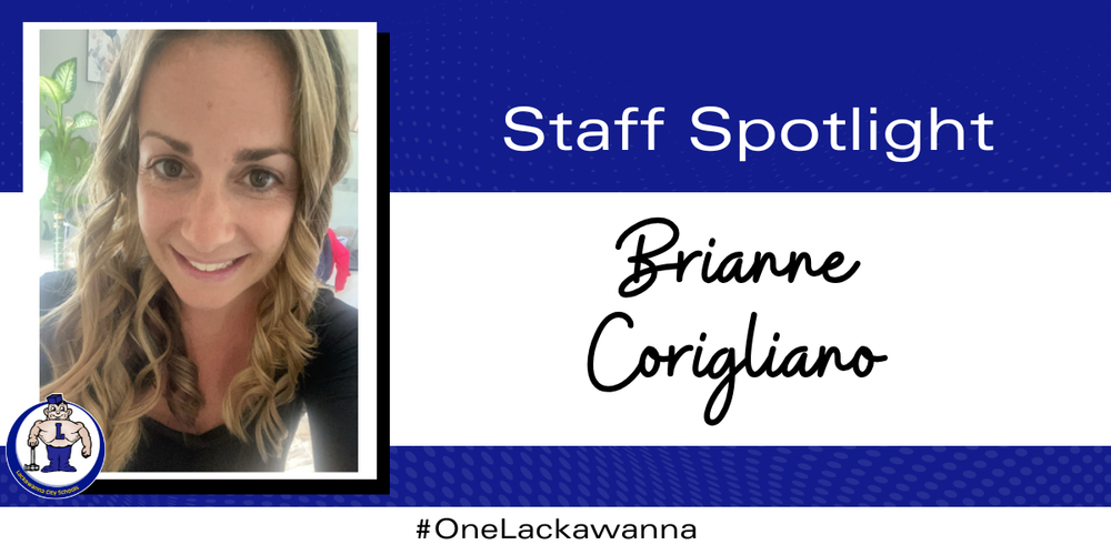 Brianne Corigliano Staff Spotlight Graphic