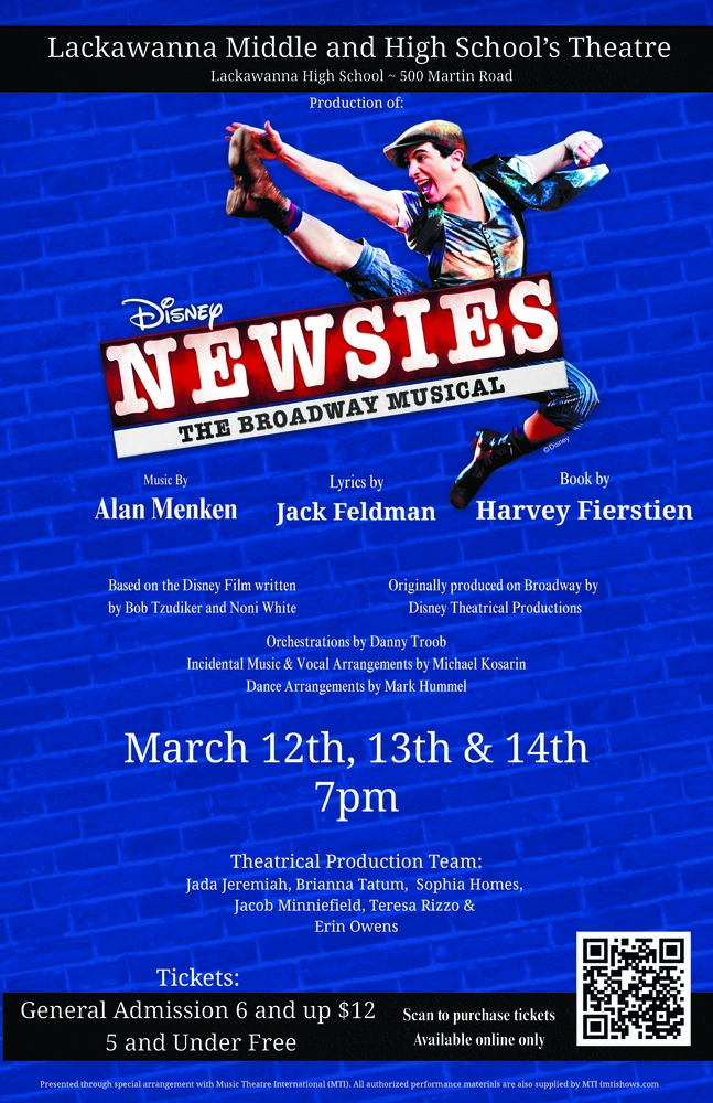 Newsies flyer 