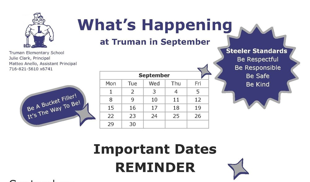 What's Happening at Truman header
