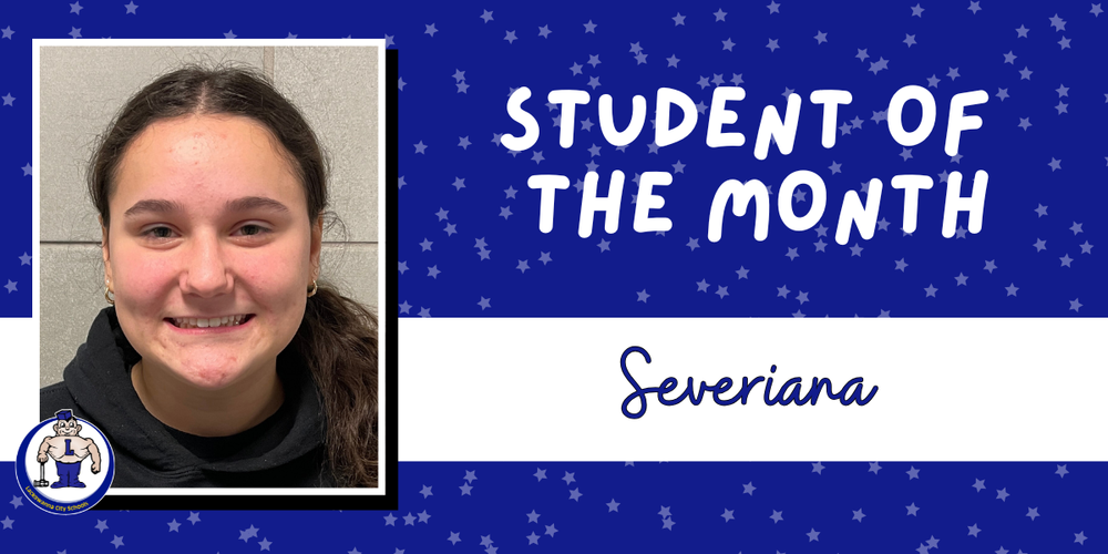Student of the Month: Severiana graphic