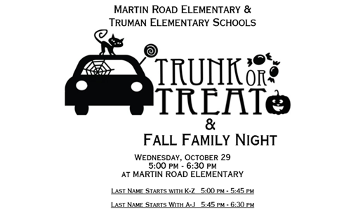 TR and MR Trunk or Treat