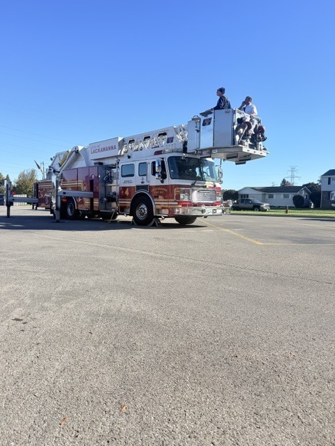 fire truck demonstration