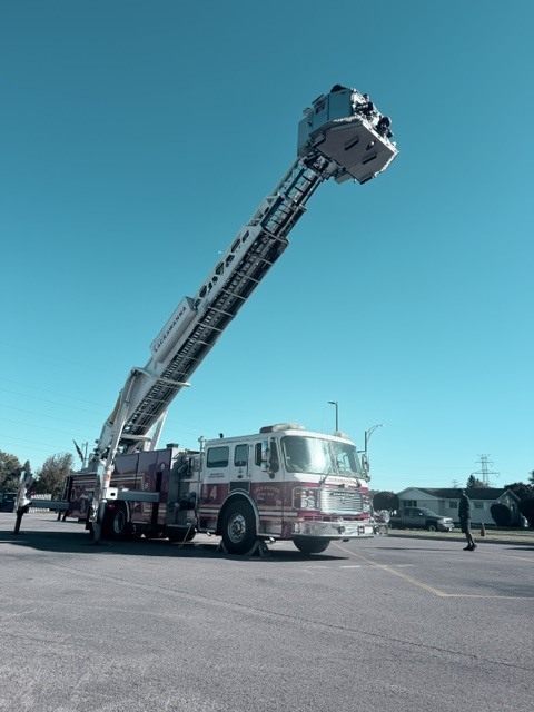 fire truck demonstration