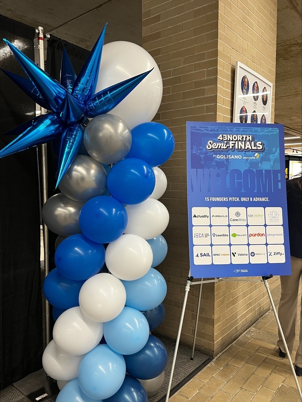 balloons and 43 north poster