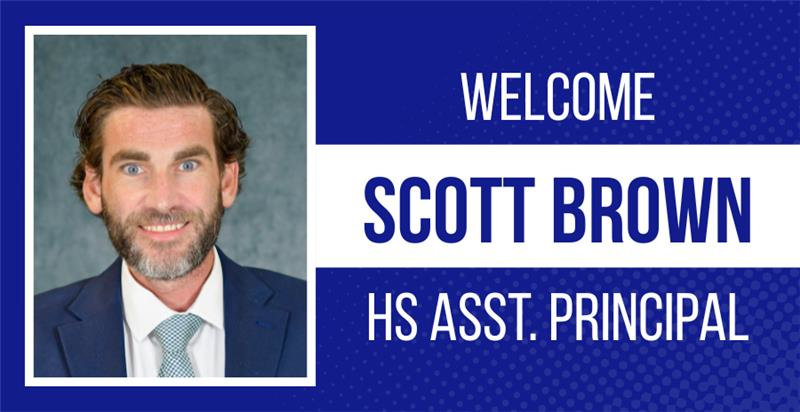 Welcome Scott Brown graphic