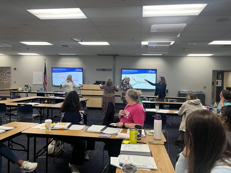 LCSD staff participate in Superintendent's Conference Day.
