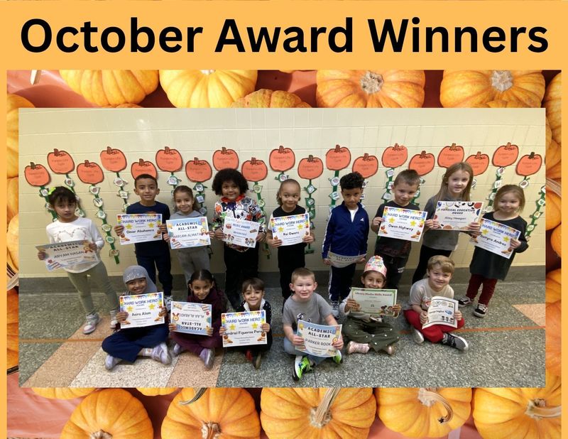 October Award Winners Graphic