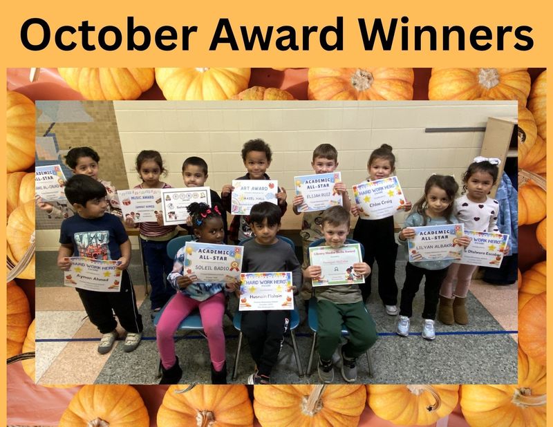 October Award Winners Graphic