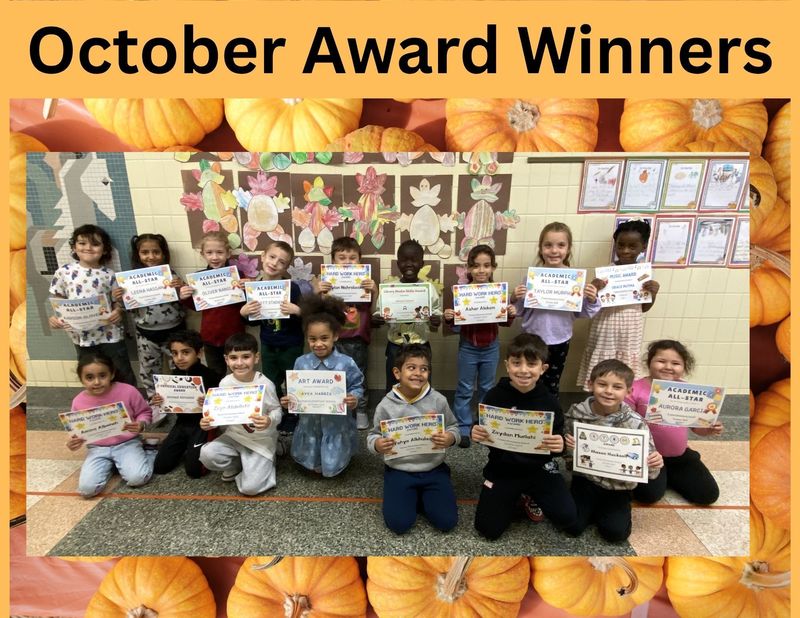 October Award Winners Graphic