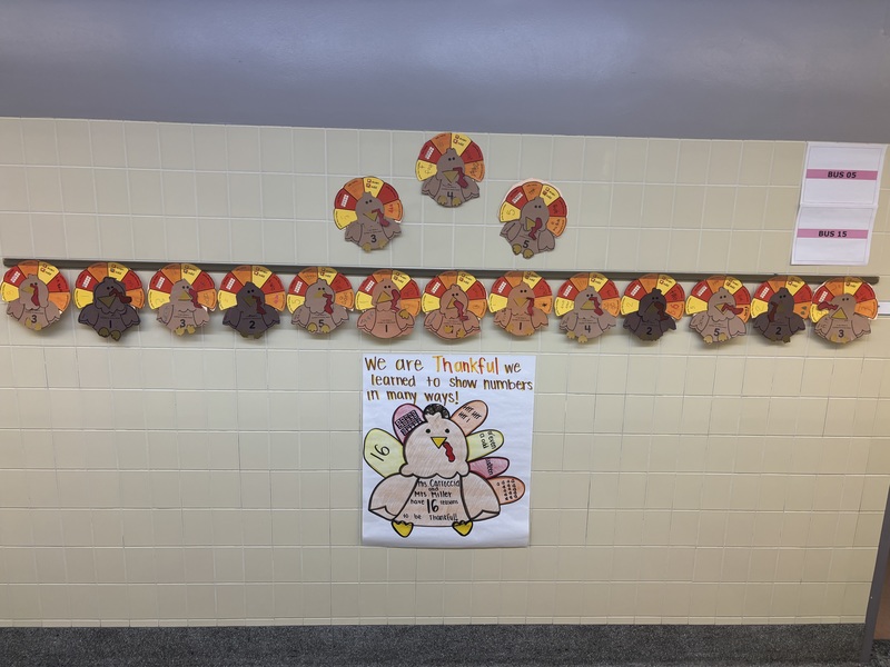 Students work in class.