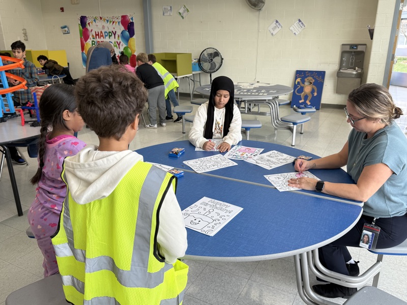 Martin Road students celebrate birthdays