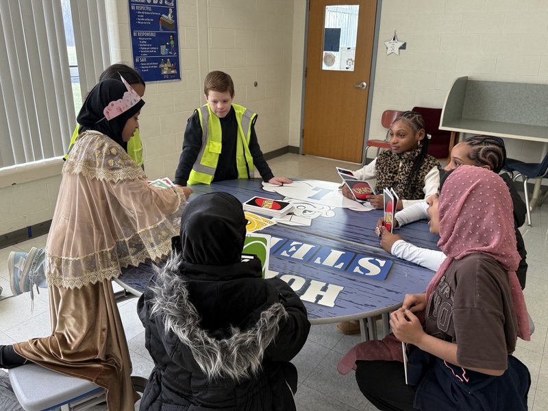 Martin Road students celebrate birthdays