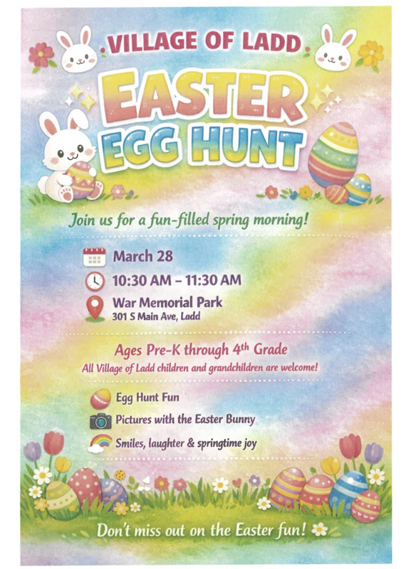 Village of Ladd Easter Party
