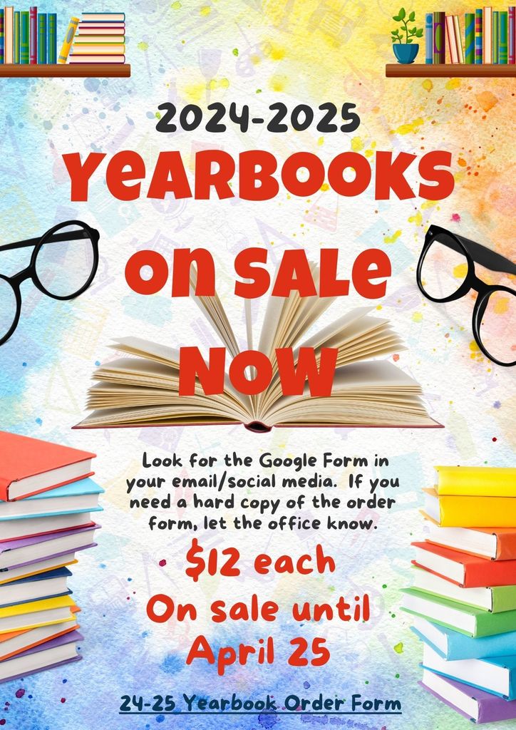 24-25 GV Yearbook Flyer