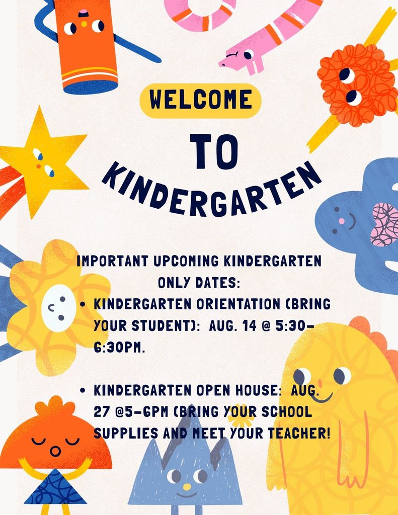 Welcome to Kindergarten