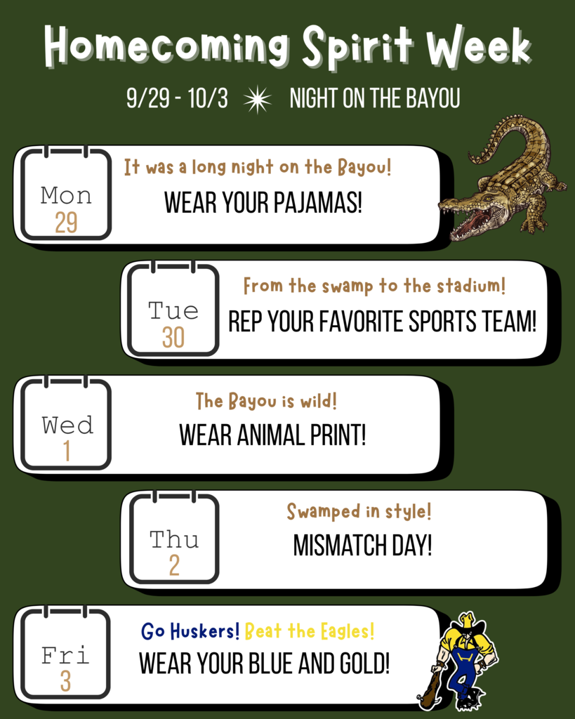 Homecoming Spirit Week