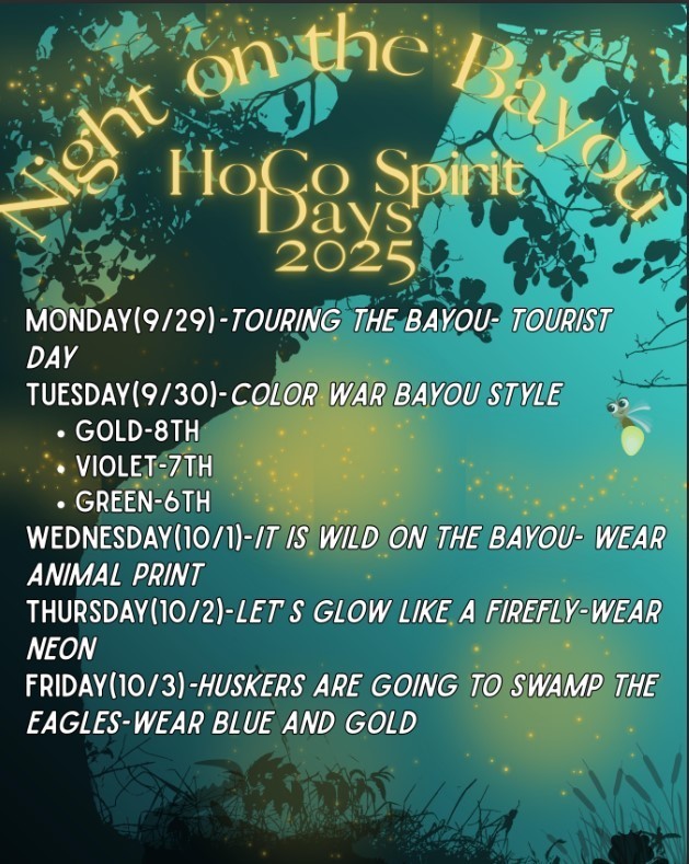 HOCO Spirit Days