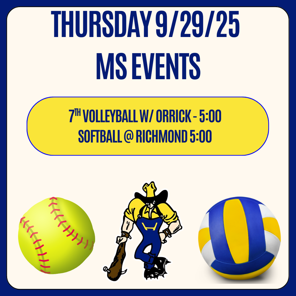 9/29/25 MS events