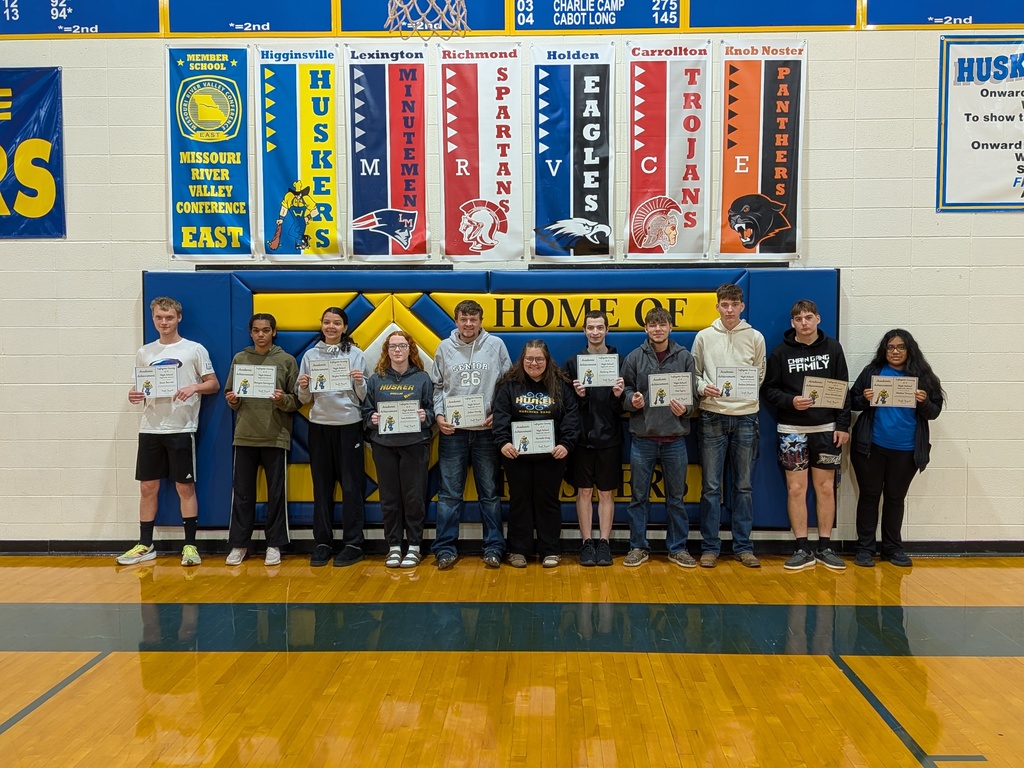 Senior Class Academic Award Recipients