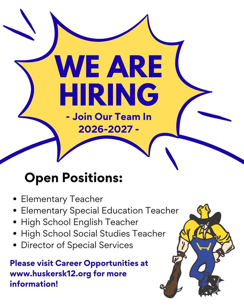 We have new job opportunities!