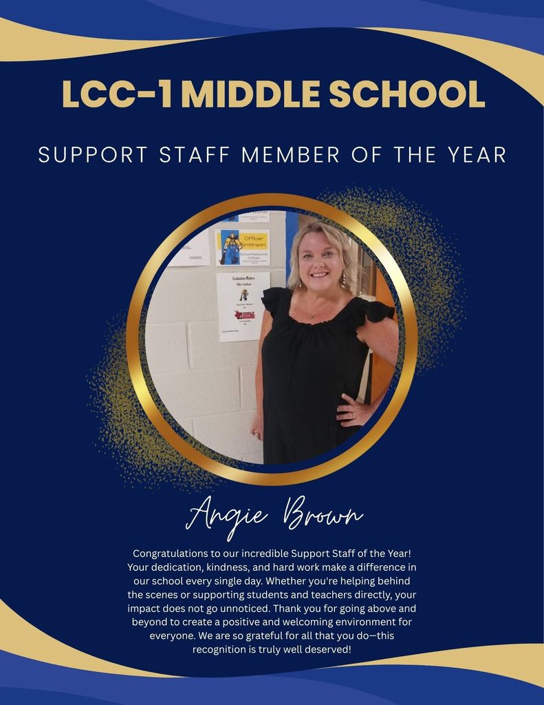 MS Support Staff Member of the Year