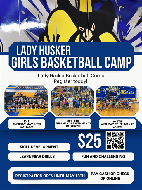 Lady Husker Basketball Camp