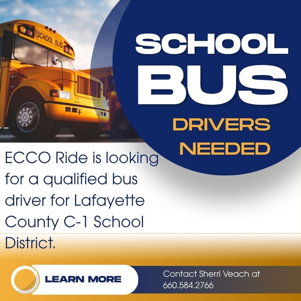 Bus driver needed!
