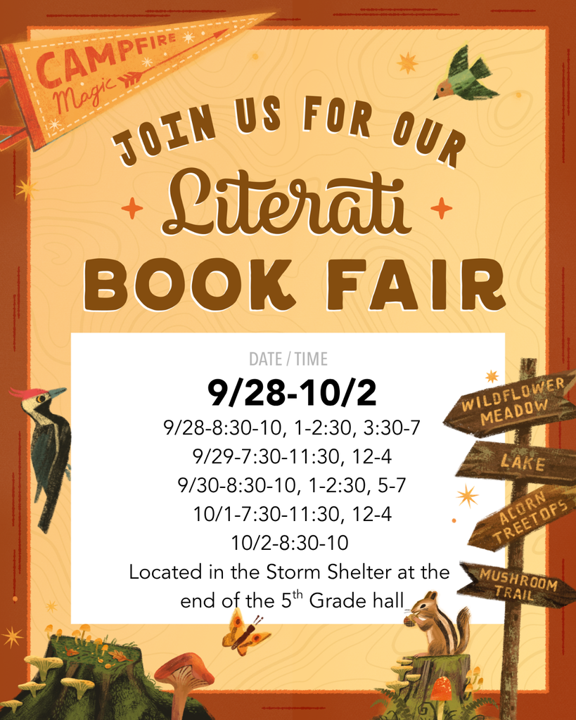 Book Fair Reminder!