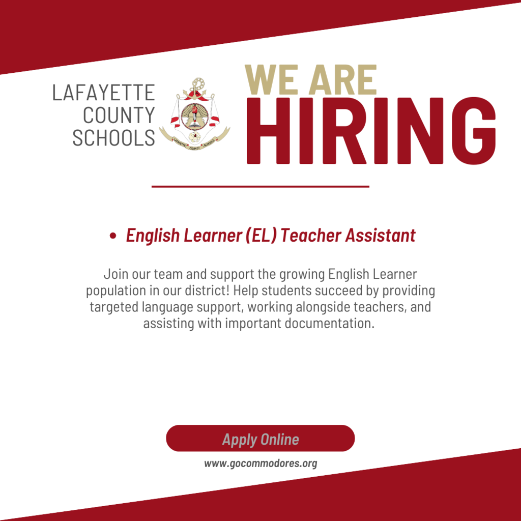 English teacher 2024 Now Hiring
