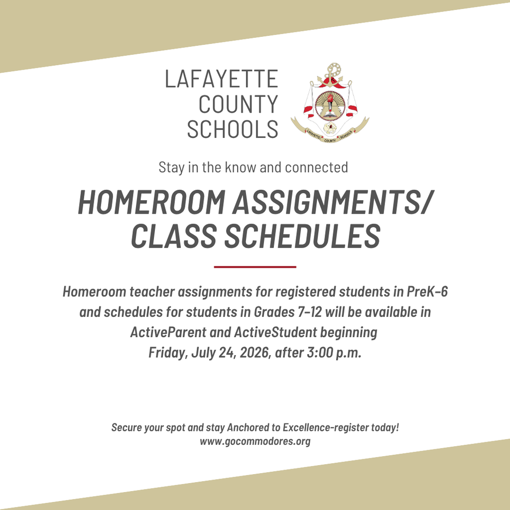 schedule