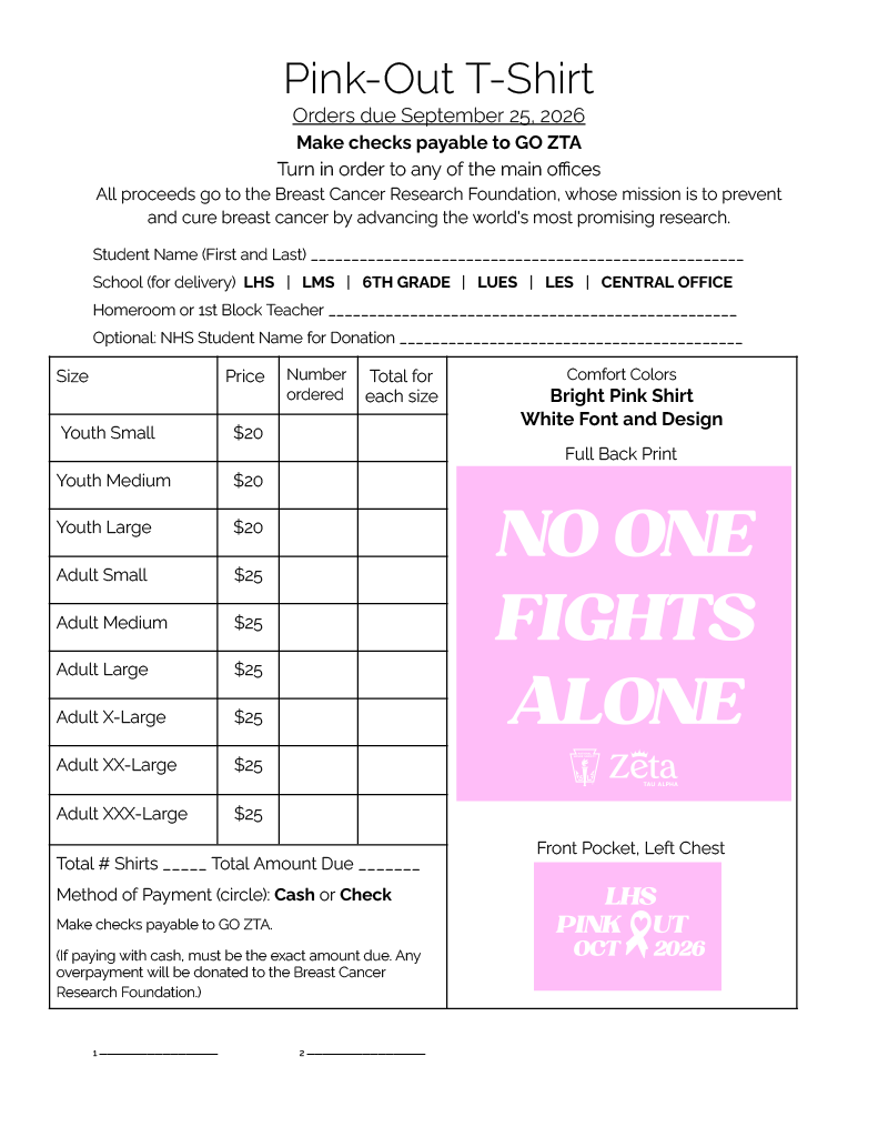 Pink Out