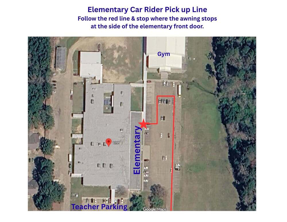 26-27 Elementary drop off location