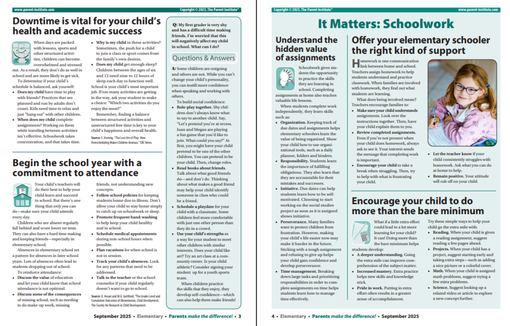 Sept Parent's Magazine