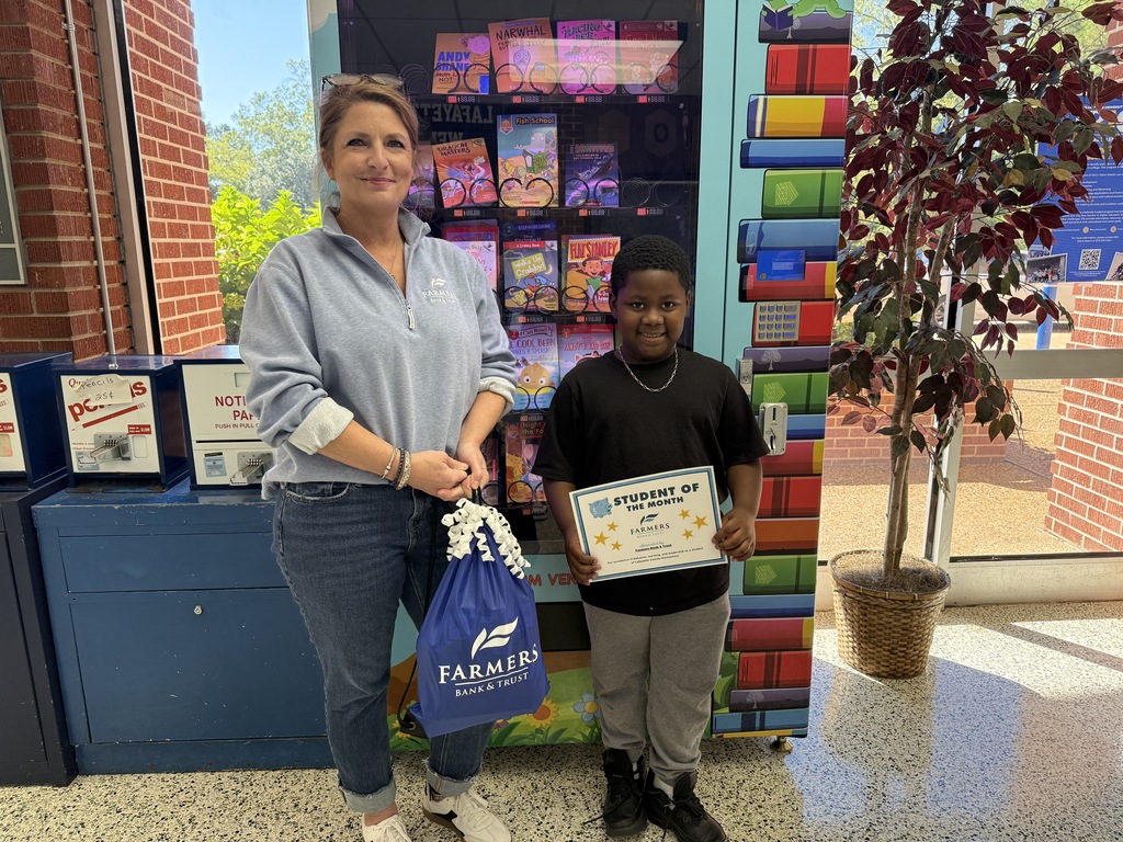 K-2 Student of the Month 