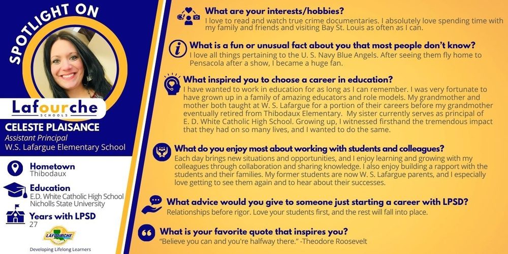 Celeste Plaisance Spotlight