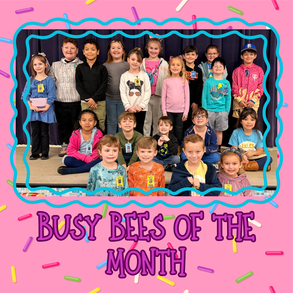 January Busy Bees of the Month