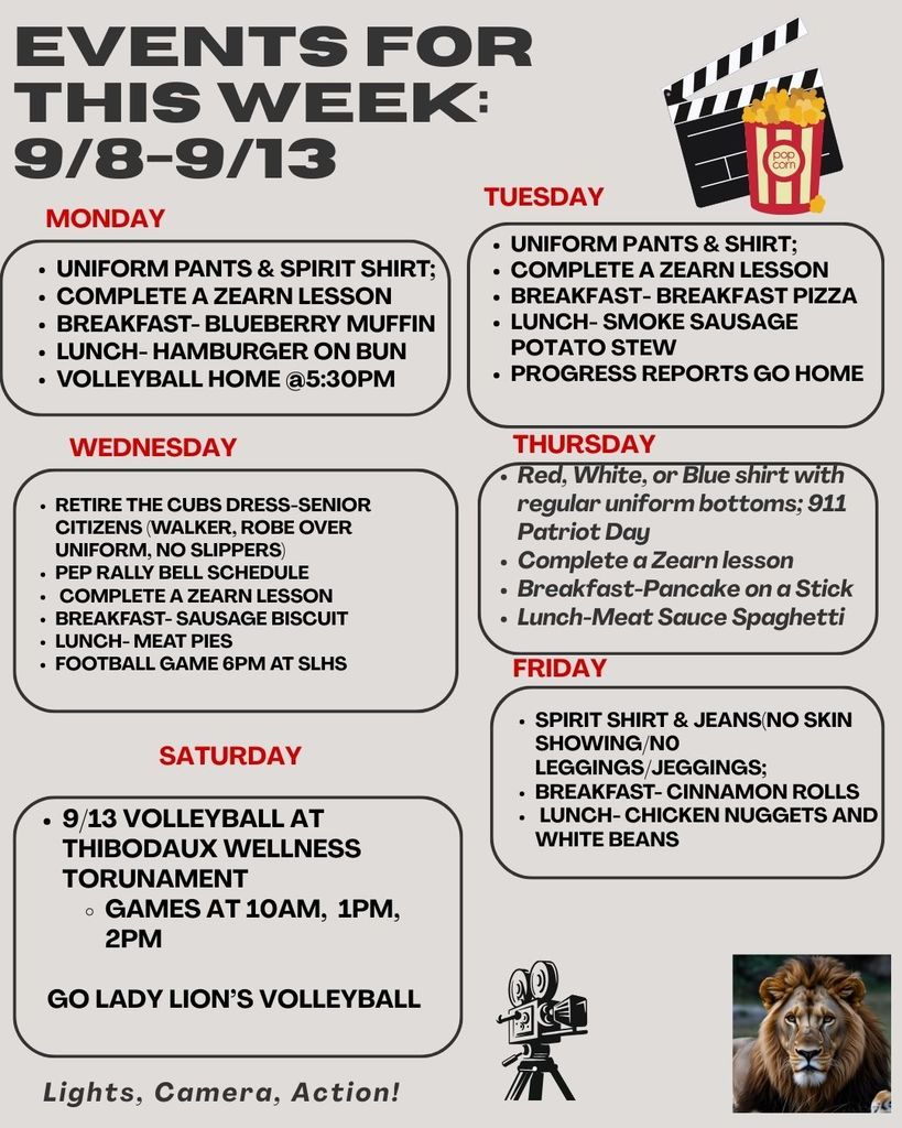 Week in Preview 9/8