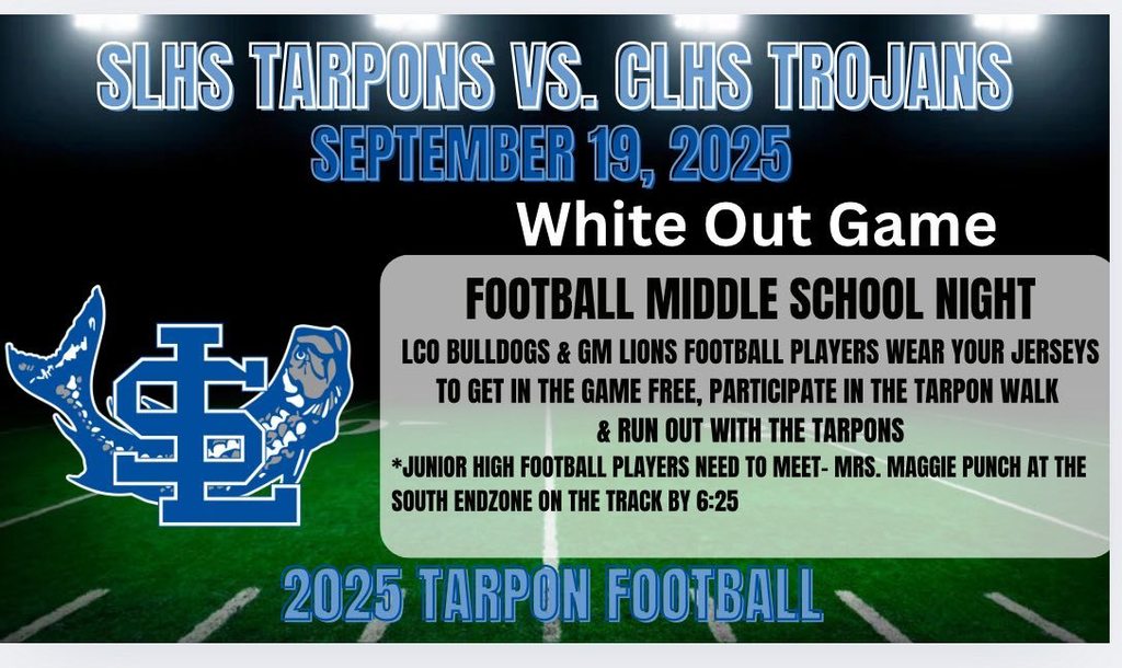 White out game; middle school night