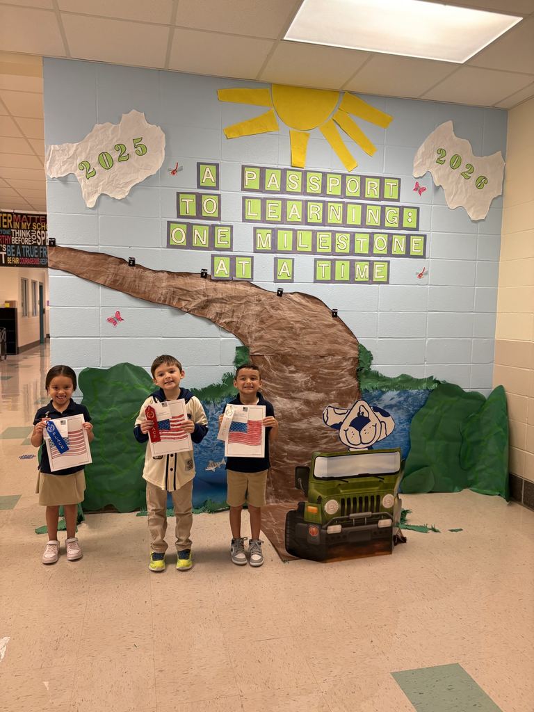 Picture of Kinder contest winners.