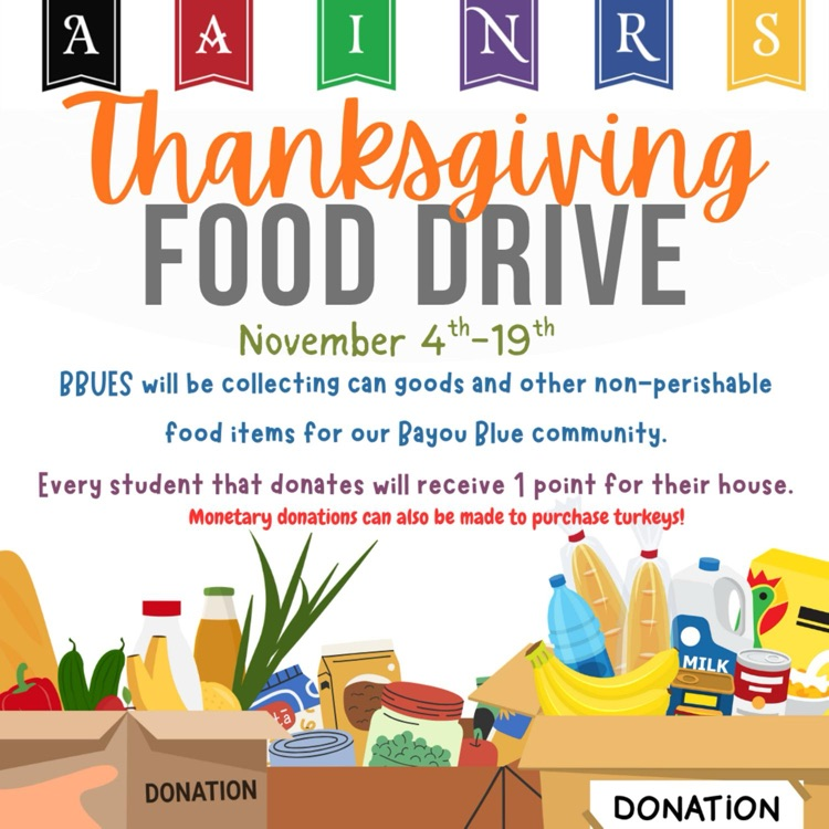 November food drive